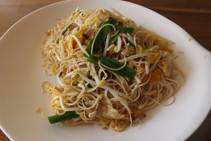 港式香菇蟹肉炒面